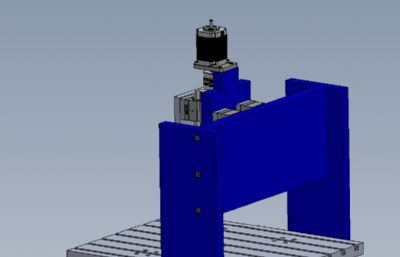 solidworks数控三轴机床模型