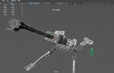 火炮,M777榴弹炮spp模型+maya素模