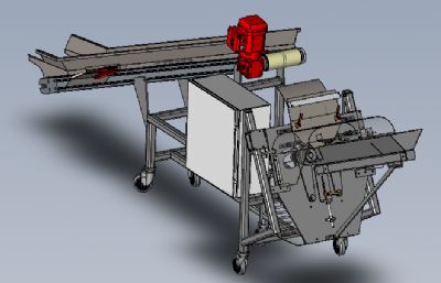 solidworks盖子堆垛机