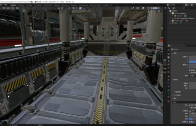 科幻飞船带内部结构,科幻战舰