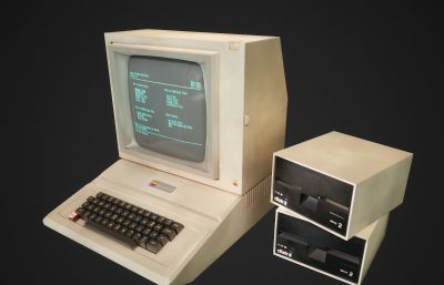 苹果电脑,复古电脑