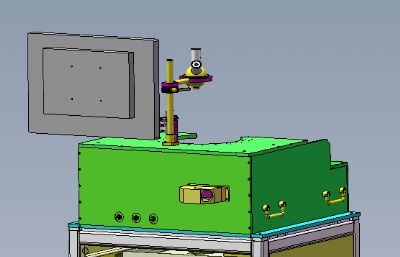 solidworks探针台检测装备