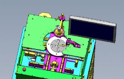 solidworks探针台检测装备