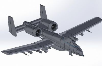 A-10攻击机,带导弹