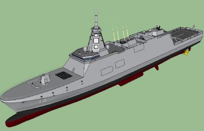新最上级护卫舰（FMF-AAW 精模）
