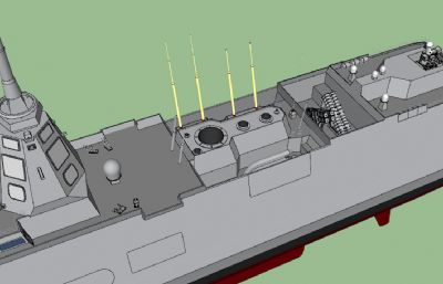 新最上级护卫舰（FMF-AAW 精模）
