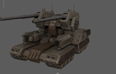 RX-75科幻装甲车,自行火炮,巨型坦克