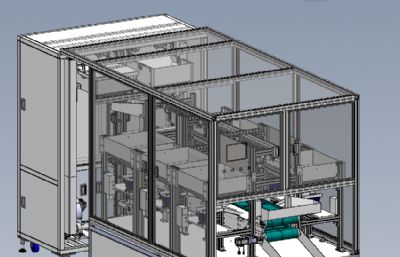 solidworks自动混料机