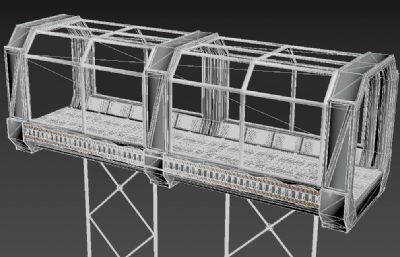 模块化走廊max,fbx,obj模型