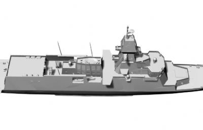 忠南级护卫舰（下水状态 精模）
