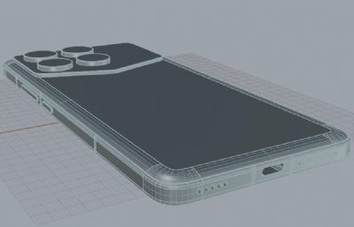 红米K70,K70 PRO手机外观概念性设计rhino模型