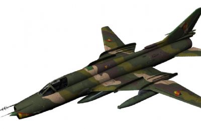 苏-22M4战斗机obj模型