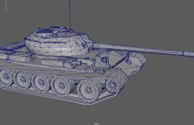 中型坦克 T54型坦克 游戏装甲车