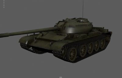 中型坦克 T54型坦克 游戏装甲车