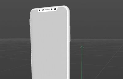 iphone 8手机C4D模型