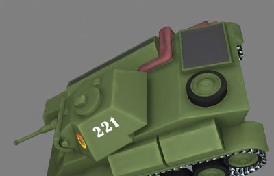 二战苏联坦克OBJ模型