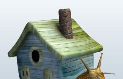 蜗牛和玩具房子