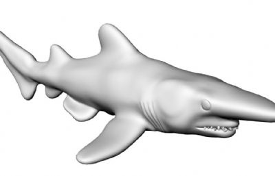 地精鲨鱼3D模型