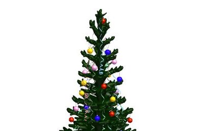 圣诞树3D模型