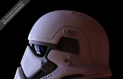 星际战士冲锋头盔1：1比例