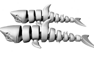 铰接式鲨鱼