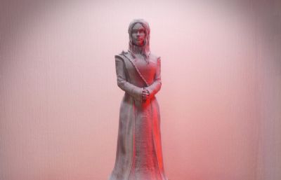 丹妮莉丝·坦格利安雕像stl模型