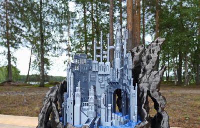 漩涡城堡3D打印文件
