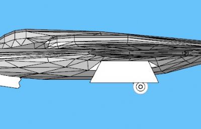 美国空军NGB-X战略轰炸机(诺思罗普 格鲁曼公司方案)