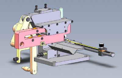 solidworks辐条切割穿线机