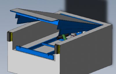 solidworks固定登车桥