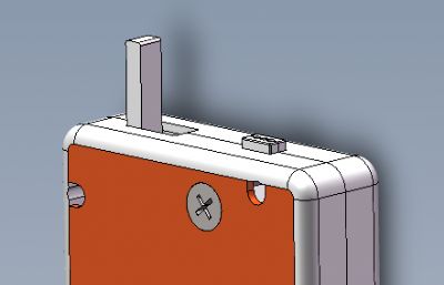 solidworks快递柜电机驱动锁