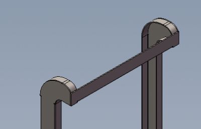 垃圾桶+垃圾桶提升机solidworks模型