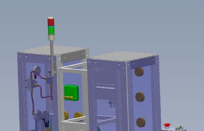 分析仪实验设备solidworks模型