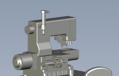 缝纫机solidworks模型