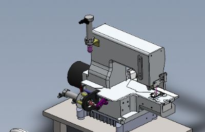 缝纫机solidworks模型