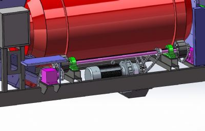 马铃薯拌种机solidworks模型