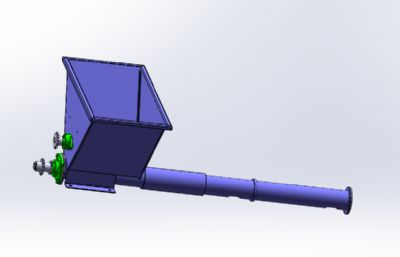 马铃薯拌种机solidworks模型