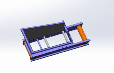 马铃薯拌种机solidworks模型