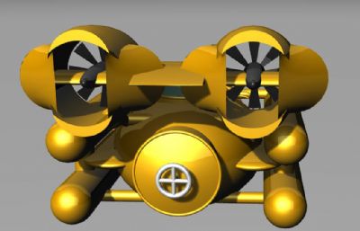 深海潜水器rhino模型