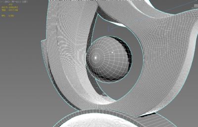 文峰之志雕塑设计3dmax模型