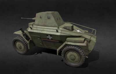 苏联战车,二战轮式装甲车,步兵战车