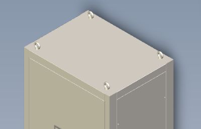 储能6进1出汇流柜solidworks模型