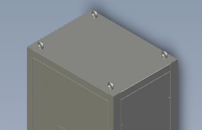 储能6进1出汇流柜solidworks模型