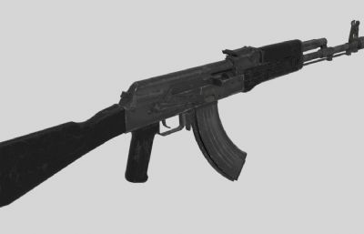 AK-103,AK-步枪免费3D模型