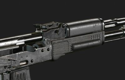 AK-103,AK-步枪免费3D模型