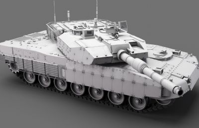 坦克3dmax模型