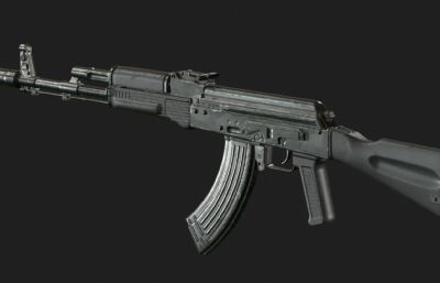 AK-103,AK-步枪免费3D模型