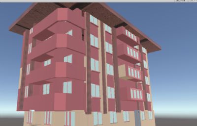 房屋建筑fbx模型