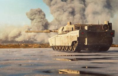 blender坦克模型