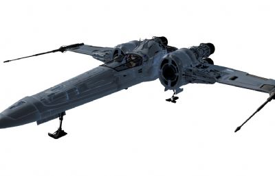 飞船C4D模型